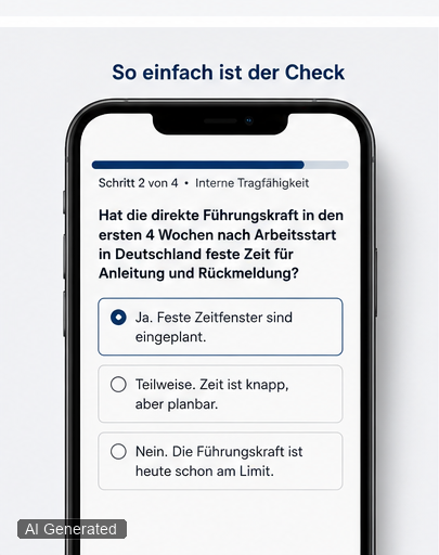 Vorschau des Startklar-Checks